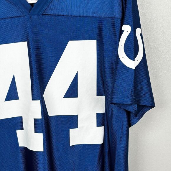 Vintage Jersey Indianapolis Colts 44 Dallas Clark NFL Team Apparel polyester M - Picture 4 of 10
